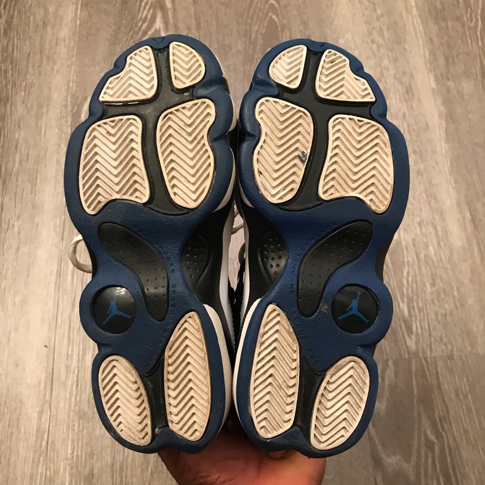 SOLD Nike Air Jordan 6 Rings Royal Blue Youth Size 1.5Y - Picture 7 of 8